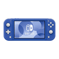 thumbnail image 2 of Nintendo Switch Lite Handheld Console Blue Refurbished Bundle with Super Smash Bros. Ultimate Game, 2 of 6