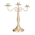 thumbnail image 3 of Candlestick Stand, European Style Simple Candle Holders Gold Decorative Iron  For Christmas For Home, 3 of 8