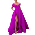 thumbnail image 1 of Ketyyh-chn99 Robes pour Femmes 2024 Robe d'Été Robe Midi à Fleurs Robe Vintage Élégante pour Dames Robe de Soirée Robe Cocktail Violet,2TG, 1 of 4