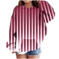 thumbnail image 1 of Chandails à Col Rond pour Bébé en Liquidation Liquidation Chandail pour Enfants T-Shirt à Manches Longues à Motif T-Shirt Imprimé Col Rond Hauts Courts Garçons et Filles Chandail à Capuche T-Shirts à Manches Longues pour Filles Rouge 9T, 1 of 2