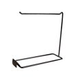 thumbnail image 3 of Milaget Countertop Jewelry Organizer Stand Standing Modern Iron Rack Holder Hanging 1 Row Black, 3 of 4
