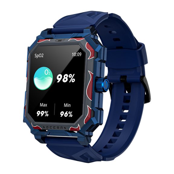 LOKMAT OCEAN MAX Smart Bracelet Sports Watch 1.96-Inch TFT LCD