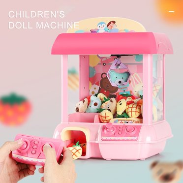 Daisyyozoid Wholesale Children's Claw Machine Candy Capsule Game Remote Control Mini Clip Coin Toy