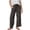 AA-Dark Gray, variant on QATAINLAV Woman Loose Wide Leg Pants Solid Casual Palazzo Trousers Drawstring High Waisted Split Hem Flowy Cropped Sweatpants with Pockets Navy M Gifts for Girls