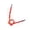 Red, variant on DC 3V Warm Camping Light Night Light Soft Filament LED Strap Filament 130mm Lamp Bead Accessories