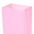 thumbnail image 3 of SEWCHICS 50Pack Reusable Lunch Packing Kraft Paper Bags Pink Rectangular for Families and Women 11.8x3.5x2.4in, 3 of 6