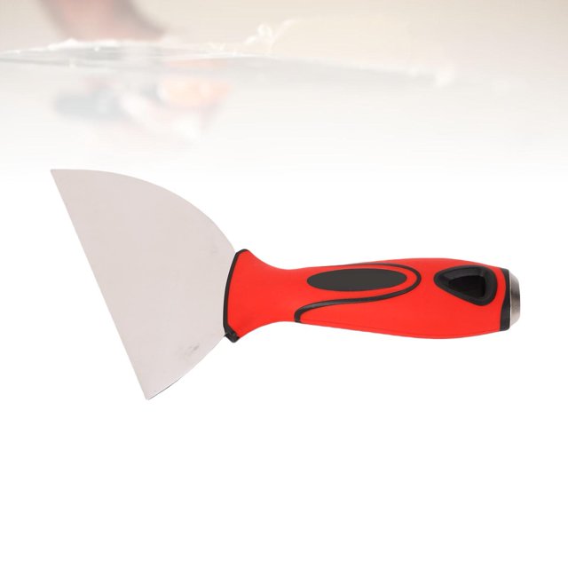 Putty Spatula, 6 Inch Paint Scraper Tool Versatile Usage Stainless Steel Sturdy Rustproof for Repairing Dents Cracks Holes