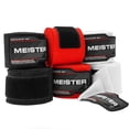 thumbnail image 1 of Meister Adult 180" Hand Wraps for MMA & Boxing - 3 Pairs Pack, 1 of 3