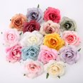 thumbnail image 3 of 10Pcs/Set Simulation Fleur Tête Vives Têtes de Fleurs Artificielles Multifonctionnelles de Longue Durée pour Mariage, 3 of 8