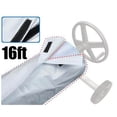 thumbnail image 4 of Winter Cover For Swimming Pool Swimming Pool Solar Blanket Solar Reel - Reel Not Included L Black, 4 of 9