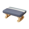 thumbnail image 1 of Lipstore Foot Rest Comfortable Creative Ottoman Stool for Couch Doorway Dressing Room Blue, 1 of 8