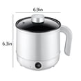 thumbnail image 2 of Jubipavy Pot And Pan Cookware Cooker,1.7L Cooker,2 Power Settings,Home Use Non Stick Frying Pan,Portable Traveling Cooker, 2 of 9