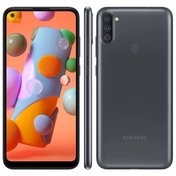 Samsung Galaxy A11 32GB - Crush Black Unlocked Smartphone -Certified Refurbished