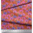 thumbnail image 3 of Soimoi Blue Rayon Fabric Diamond Geometric Print Fabric by the Yard 56 Inch Wide, 3 of 3