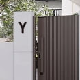 thumbnail image 3 of Big Savings! Three-Dimensional Iron Art Number Sign, House Number Metal Letters, Wall-Mounted Home Address Sign with Screws for Outdoor and Indoor Use, 3 of 4