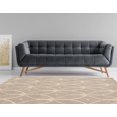 thumbnail image 4 of Capri Henley Bone & Light Grey 4' 3" x 7' 3" Area Rug, 4 of 6