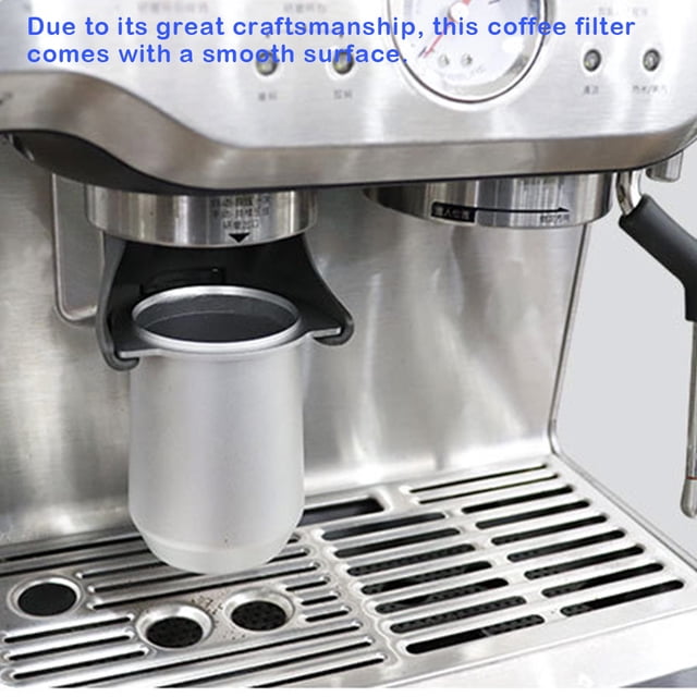 maskred Metal Filter Multipurpose Aluminum Alloy Coffee Supplies Bar Device Detachable Design Powder Bowl Sturdy Filtering Device
