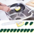 thumbnail image 1 of Vaidha Soap Dispenser Dish Wand Brush Scrub Refill Washing Potts Clean Kitchen, 1 of 7