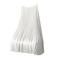 thumbnail image 1 of Kcodviy Solid Color Satin Pleated Crib Skirt Plus Size Versatile Mini Skirts Skirt Long Denim Skirts for Women Animal Print Skirt Table Skirts for Rectangle Tables 6Ft, 1 of 3