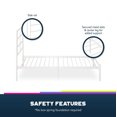 thumbnail image 2 of Jensen Metal Bed, 2 of 9