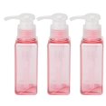 thumbnail image 4 of 3PCS 100ml Refillable Plastic Empty Pump Bottle Lotion Soap Dispenser Liquid Container for Shampoo Body Wash, 4 of 14