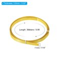 thumbnail image 2 of Unique Bargains Bamboo Strips for Weaving 7/16' x 10 Ft Thin Flat Wicker Rattan Cane Reed, Yellow, 5 Pack, 2 of 6