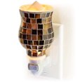 thumbnail image 1 of Dawhud Direct Mosaïque Verre Plug-in Parfum Cire Fondre Chauffe (Sienne Radiante), 1 of 4