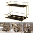 thumbnail image 3 of Creative Cosmetic Storage Holder Display Stand Rack Perfume Holder Display Stand Iron Iron Metal Organizer Countertop Display Iron for Bathroom Kitchen, 3 of 9