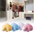thumbnail image 4 of Ceramic Cabinet Handle Portable Heart Shape Replacement Decorative Kitchen Drawer Wardrobe Door Pull Knob Accessories White, 4 of 9