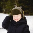thumbnail image 4 of Calikids Dino Tuque d'Aviateur d'Hiver - Noir (TG), 4 of 4