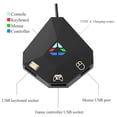 thumbnail image 3 of Adaptateur Clavier et Souris USB pour PS4/PS3/Xbox One/Xbox 360/Switch Lite – Convertisseur de Manette Filaire avec Indicateur LED et Prise en Charge de l'Alimentation AUX, 3 of 7