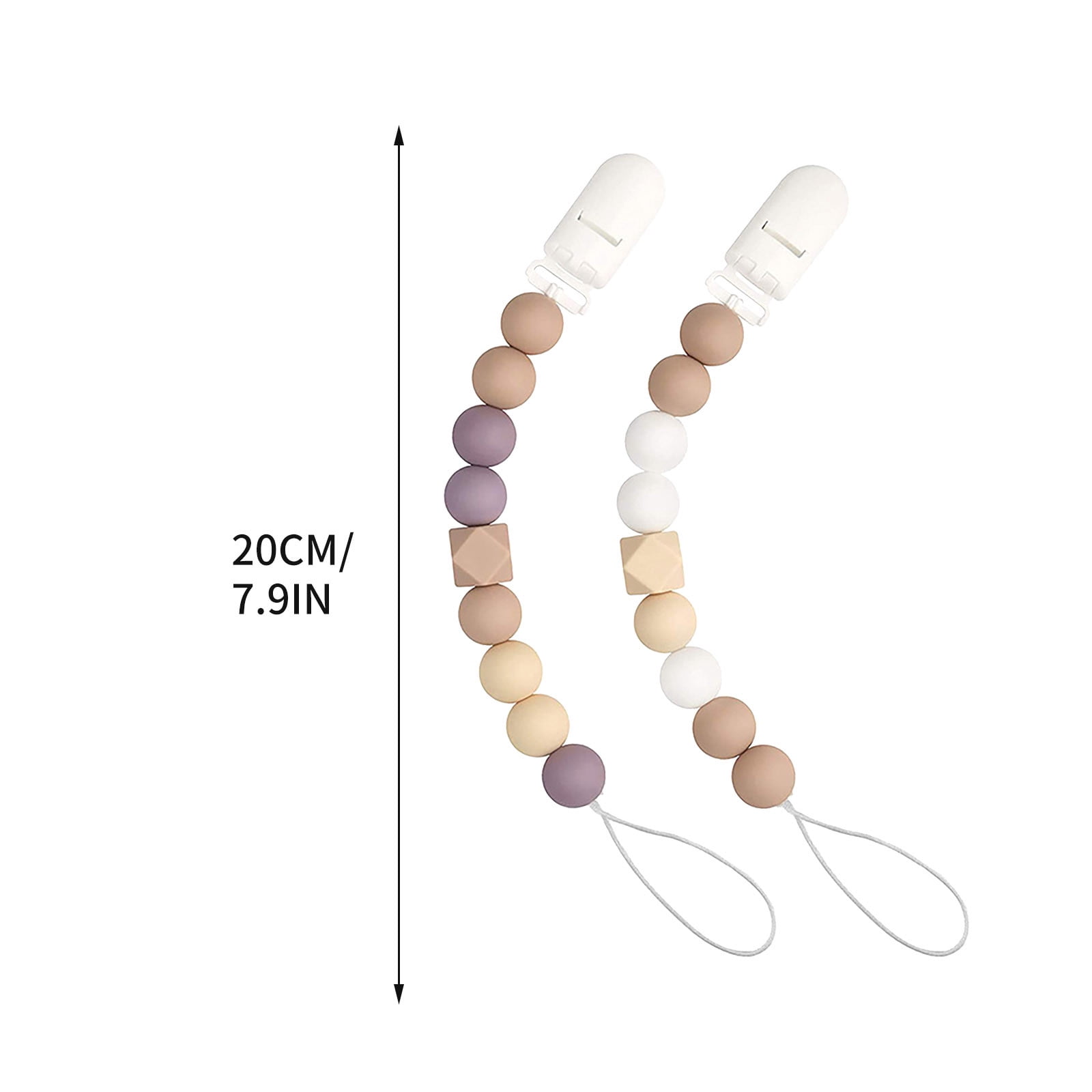 Agiferg Baby Silicone Pacifier Chain Baby Pacify Toy Molar Lozenge Chain