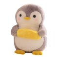 thumbnail image 1 of Cute Penguin Hugging Fruit Plush Stuffed Doll Kids Toy Home Decor Valentine Gift, 1 of 10