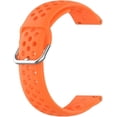 thumbnail image 2 of KOMI Band Compatible with Fitbit Versa 2 Watch,Soft Silicone Replacement Strap for Fitbit Versa/Versa Lite/SE Smart Fitness Watch Orange, 2 of 5