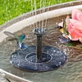 thumbnail image 5 of CJiaWei Bain d'Oiseaux Flottant Extérieur Solaire pour Jardin, Élément Aquatique avec, 5 of 5