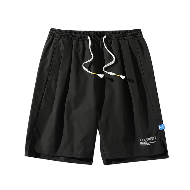 Cameland Men's Summer Beach Trousers Casual Drawstring Sports Have Pockets Short Pants