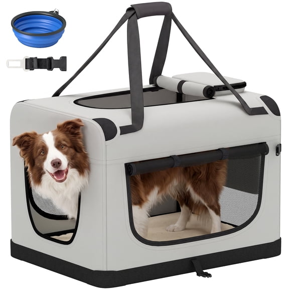 PawHut Pet Carrier Bag, Soft-Sided Dog Carrier for Small to Large Dogs