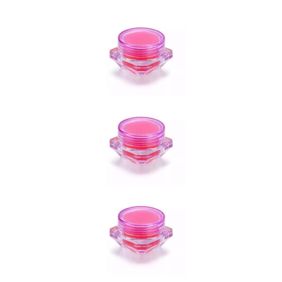 relayinert Painting Glue Clay Plastic Handmade Drilling Tools Easy to Use Eye-catching Design Lightweight DIY Crafts Embroidery Accessories purple color bottles 5Pcs 3PCS