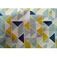 thumbnail image 4 of oneOone Cotton Silk Fabric Parallelogram & Triangle Geometric Decor Fabric Printed BTY 42 Inch Wide, 4 of 4