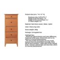 thumbnail image 3 of 1/10 Bjd Ob11 Miniature Furniture Mini Model Chest Of Five Drawers Accessories White, 3 of 5