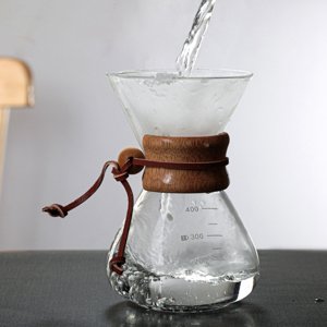 Glass Coffee Pot,Pour Over Coffee Maker Pour Over Coffee Maker Coffee Making Pot Built for Precision