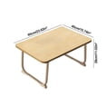 thumbnail image 2 of RKSTN Small Bureau Table Bed Folding Table Study Table Bed Office Desk Lazy Person Table, 2 of 5