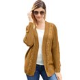 thumbnail image 1 of Cardigan Ouvert à Manches Longues en Tricot Épais pour Femmes, 1 of 3