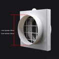 thumbnail image 2 of Duct Air Filter Inline Ducting Box Ventilation For PVC Pipe PE Pipe Aluminum Foil Tube Inlet Pre- Filter Deworming And Deashing, 2 of 8