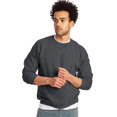 thumbnail image 1 of Hanes Mens EcoSmart Fleece Crewneck Sweatshirt, L, Charcoal Heahter, 1 of 1