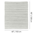 thumbnail image 5 of Fabstyles Cotton Solid Rug, Area Rag Rug for Living Room, Hallway, Patio, 5 of 5