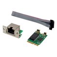 thumbnail image 3 of Mini Carte Réseau PCIE M.2 A+E vers RTL8111F Gigabit Ethernet Port Unique RJ45 Carte Réseau Ethernet, 3 of 6