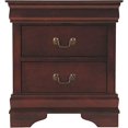 thumbnail image 1 of Signature Design by Ashley Alisdair Nightstand - 2 Drawers - Traditional - Rectangular - Dark Brown, 1 of 11