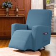 thumbnail image 2 of Subrtex Housse Extensible pour Fauteuil Inclinable 1 Pce, Housse Texturée à Carreaux avec Poches, 2 of 6