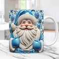 thumbnail image 1 of Meitianfacai Coffee Mug Ceramic Cup, Christmas Mug Inflated Snowman Mug, Santa Mug Press Puffy Design 15oz 11oz Coffe, 1 of 5